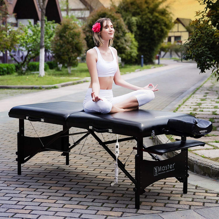 Adjustable Heated Top Massage Table