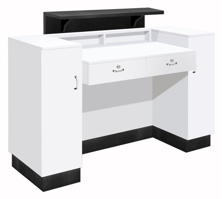 Whale Spa Reception Desk SC06 Angular Design | Tempo Collection